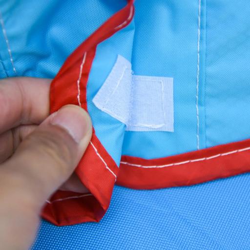 Castillo Hinchable para Niños +3 Años con 2 Toboganes Piscina y Zona de Salto 330x265x185 cm Multicolor [7]