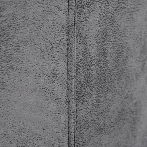  Set de 4 Sillas de Comedor Sillas de Cocina Tejido de Microfibra con Asiento Acolchado y Patas de Metal 45x61x98 cm Gris [5]