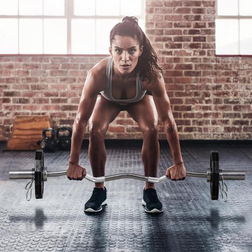 Conjunto de 2 Discos de Pesas de 10 kg con Orificio de 5 cm para Entrenamiento de Fuerza Ø32x4 cm Negro