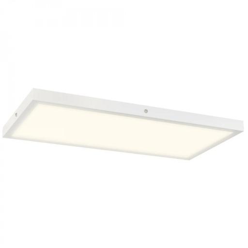 Juego de 4 Lámparas de Techo Color Regulable con Interruptor DIP y de Pared 3000K/4000K/6000K 60x30x3,7 cm Blanco [9]