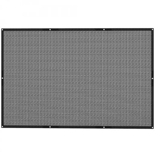 Toldo Vela de Sombra Rectangular 3x2 m Toldo de Jardín Protección Solar 65% Transpirable y Anticongelante Negro [8]