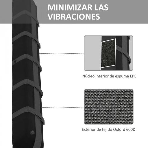 Barras de Transversales de Techo de Coche Baca Portaequipajes para Coche de 2 Piezas Carga máx.75 kg 85x10x8 cm Negro [3]
