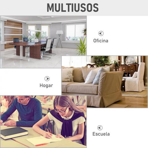 Pizarra de Cristal con Bandeja Pizarra de Pared sin Marco Incluye 4 Rotuladores y Borrador 90x60x0,45 cm Blanco [3]