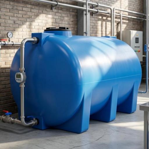 Depósito para agua de 5000 litros tipo cisterna | agua potable o agua ...