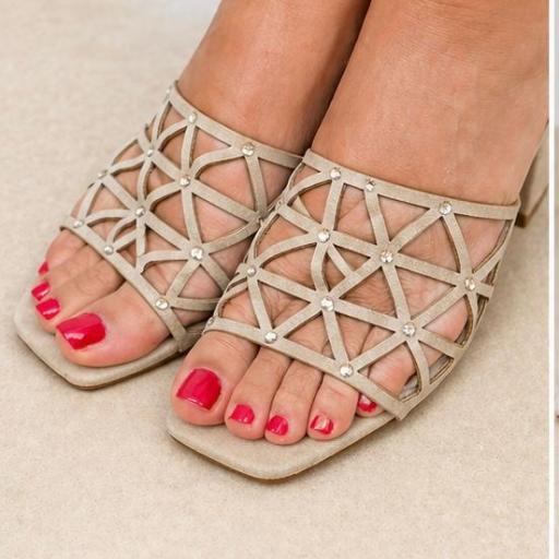 Sandalias Maria Mare con tacón de bloque  [2]