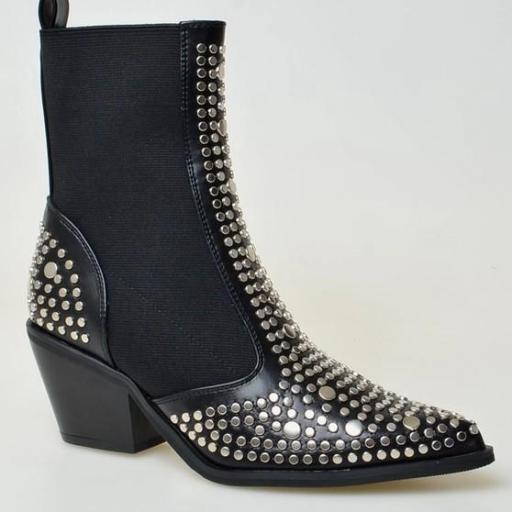 BOTIN CAMPERO POLIPIEL CON TACHAS