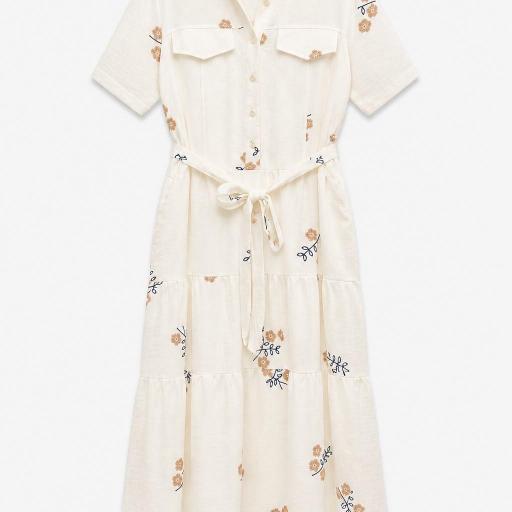 VESTIDO LARGO ESTAMPADO RAYON  [2]