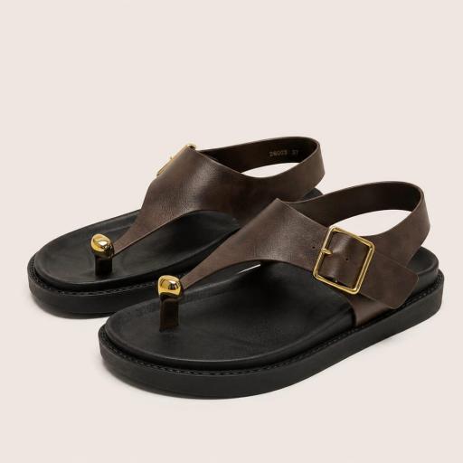SANDALIAS BASICAS `POLIPIEL  [1]