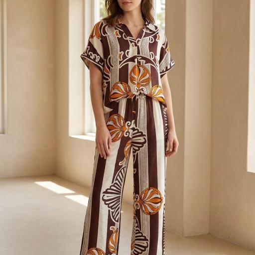 CONJUNTO ESTAMPADO ALGODON  [0]