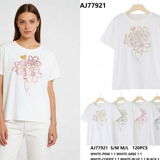 CAMISETAS BASICAS CON DETALLE  [3]
