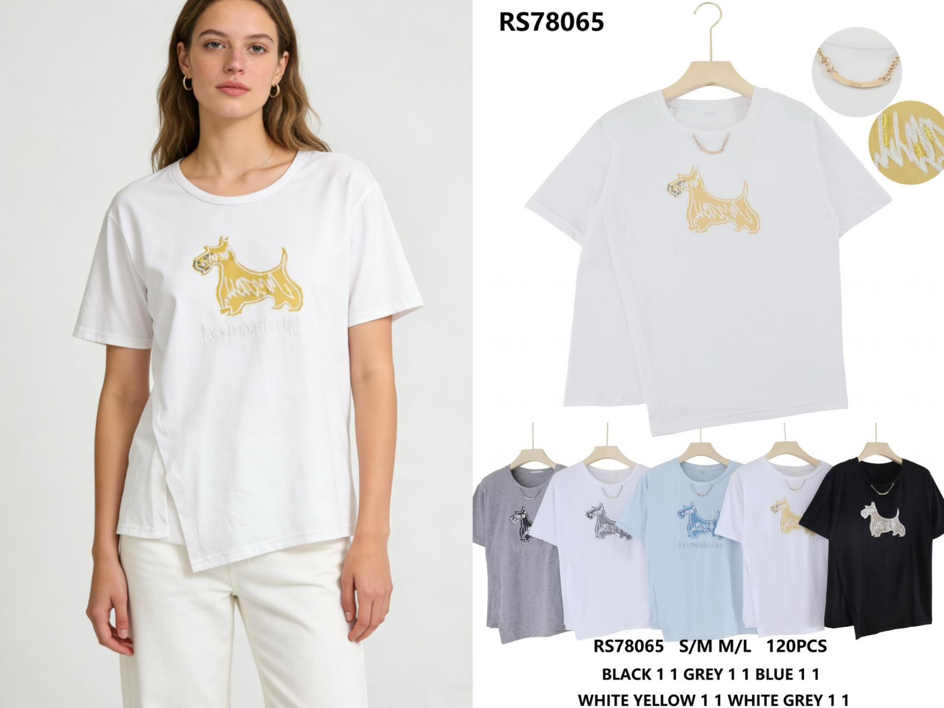 CAMISETAS BASICAS CON DETALLE