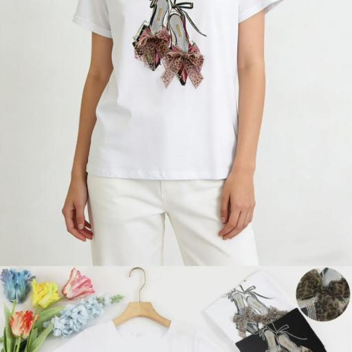 CAMISETAS BASICAS CON DETALLE ALGODON  [1]
