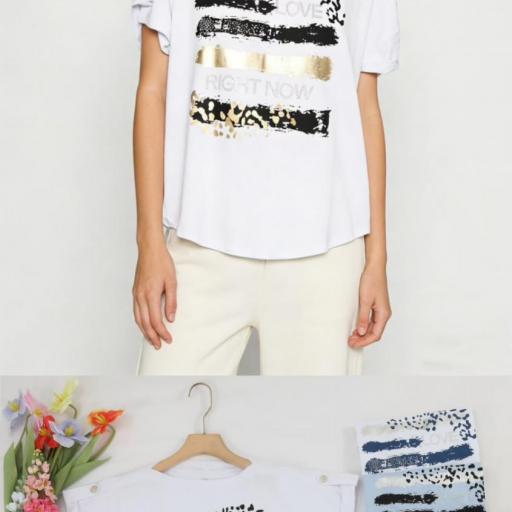 CAMISETAS BASICAS CON DETALLE ALGODON  [2]