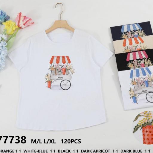 CAMISETAS BASICAS CON DETALLE ALGODON  [1]