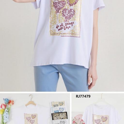 CAMISETA MANGA CORTA  ALGODON  [3]
