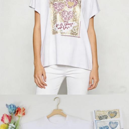 CAMISETA MANGA CORTA  ALGODON 