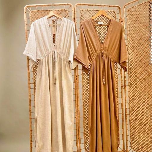 VESTIDO LARGO BOHO CHIC  [1]