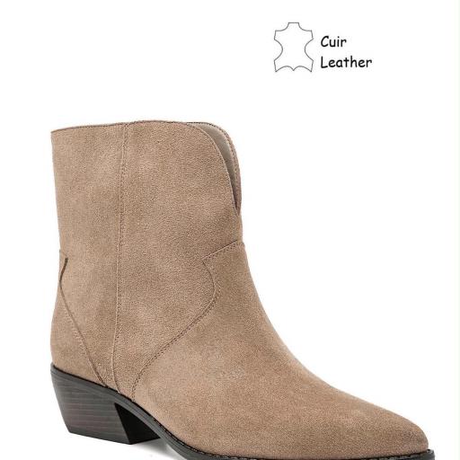 BOTIN CAMPERO PIEL / CUERO [1]