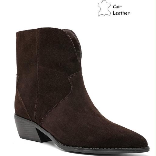BOTIN CAMPERO PIEL / CUERO [2]