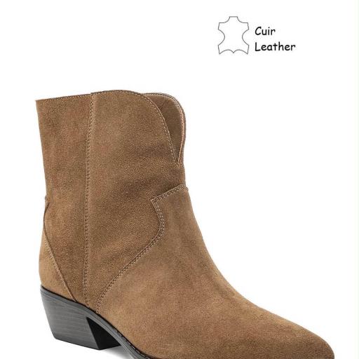 BOTIN CAMPERO PIEL / CUERO