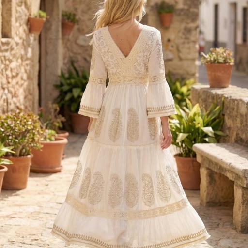 VESTIDO IBICENCO BLOCKPRINT  [1]