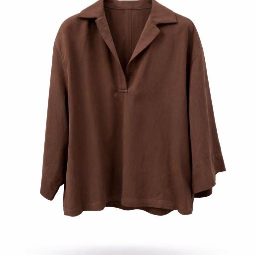 BLUSA OVERSIZE MANGA TRES CUARTOS [3]