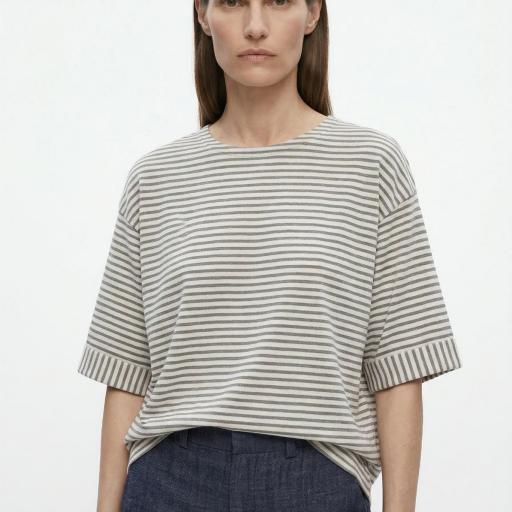 BLUSA BASICA RAYAS [0]
