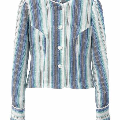 CAMISA ABOTONADA CON CUELLO MAO [1]
