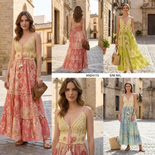 VESTIDO CROCHET LUREX BORDADO [0]