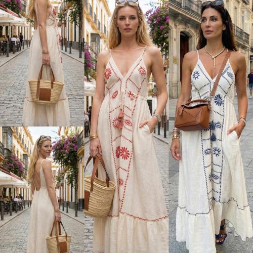 VESTIDO ESTAMPADO BLOCK PRINT [0]