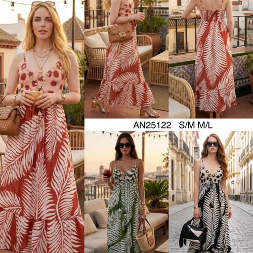 VESTIDO LARGO CROCHET EST. HOJAS  [0]