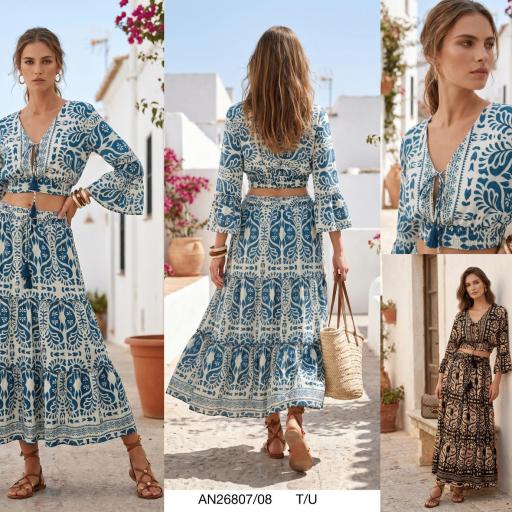 CONJUNTO ESTAMPADO MAXI 