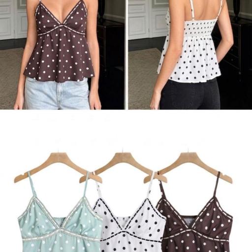 BLUSA TIRANTES FINOS Y LUNARES  [1]