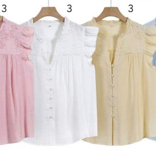 BLUSA SIN MANGA BOLANTE  [0]