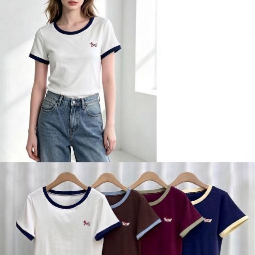 CAMISETA CEULLO REDONDO