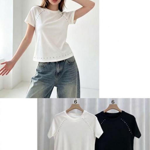CAMISETA CON PREDERIA 