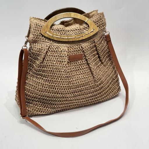 BOLSO DE PAPEL , CON ASA LARGA AJUSTABLE Y FORRO POR DENTRO [1]