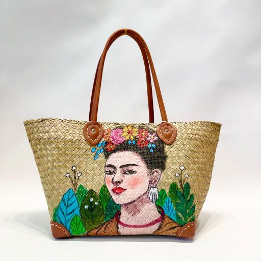 CAPAZO FRIDA  PINTADO A MANO  FORRADO POR DENTRO  [1]