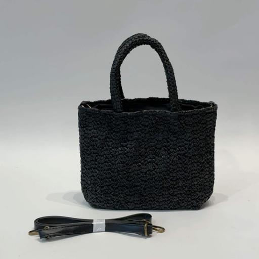 BOLSO PAPEL CON ASA S PARA MANO  Y ASA LARGA AJUSTABLE CON CREMALLERA  [2]