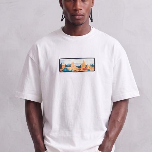 CAMISETA OVERSIZE ALGODON BOXY FIT  [0]