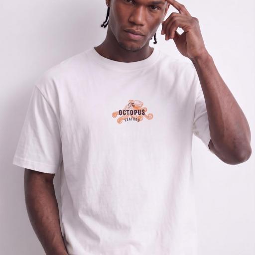 CAMISETA OVERSIZE DE ALGODON BOXY FIT