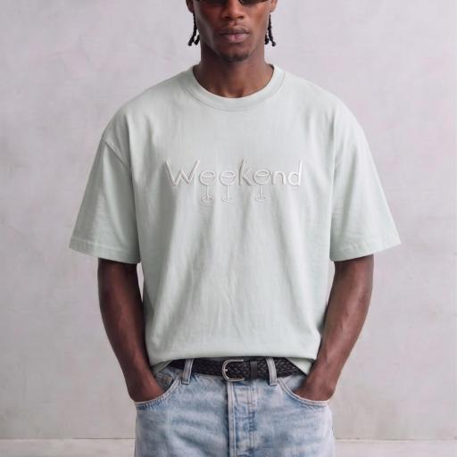 CAMISETA OVERSIZE DE ALGODON BOXI FIT [0]