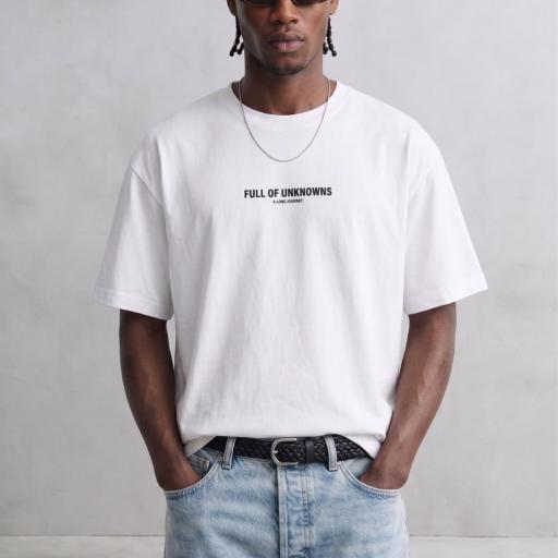 CAMISETA OVERSIZE DE ALGODON BOXI FIT