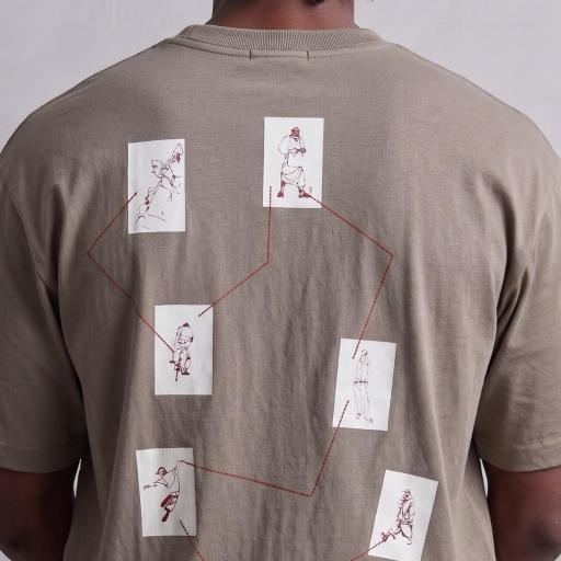 CAMISETA OVERSIZE DE ALGODON BOXI FIT [1]