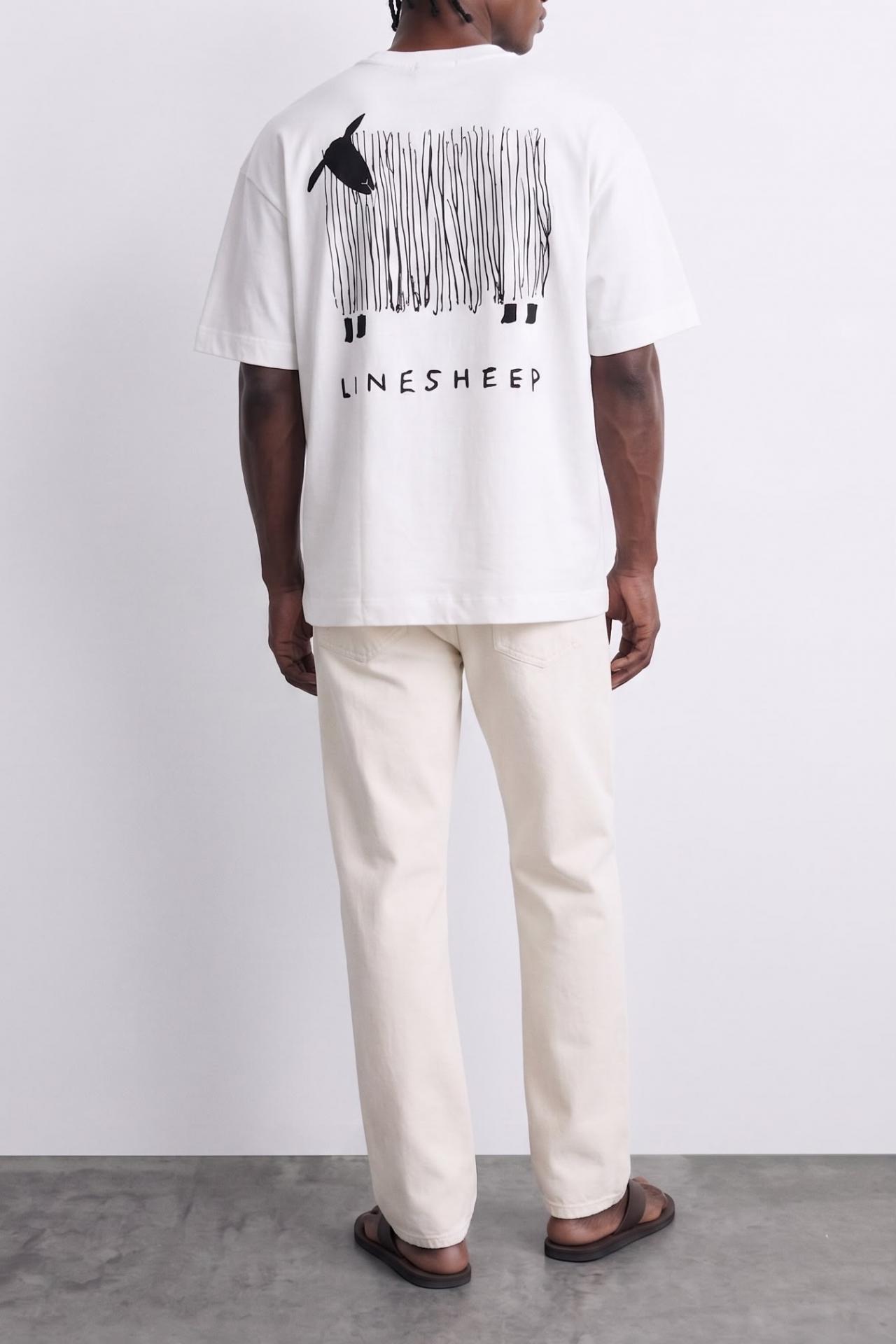 CAMISETA OVERSIZE DE ALGODON BOXI FIT