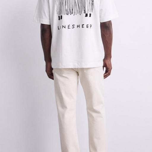 CAMISETA OVERSIZE DE ALGODON BOXI FIT