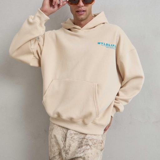 SUDADERA  OVERSIZE  CON INTERIOR FORRO POLAR  [1]