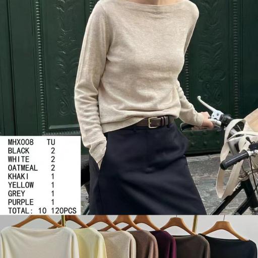JERSEY BASICO ESCOTE OJAL 