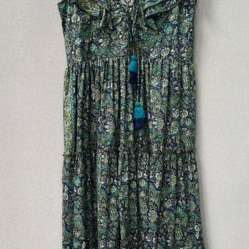 VESTIDO  ESCOTE V T DETALLLE DE CORDONES  [1]