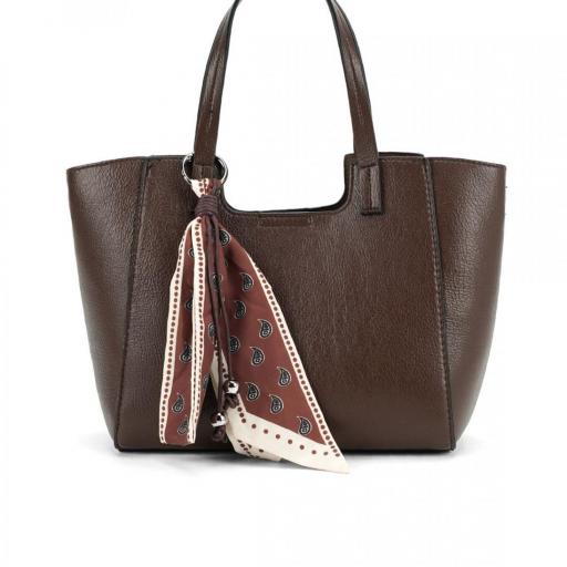 BOLSO DE MANO PIEL CON FORRO INTERIOR [0]